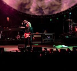 Tears for Fears perform at the Hollywood Casino Amphitheatre in Tinley Park on June 16, 2022.