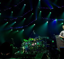 Phish performs at the United Center in Chicago on Oct. 13, 2023.