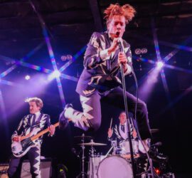 The Hives perform at Bottom Lounge in Chicago on Nov. 5, 2023.