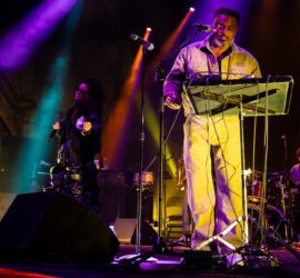 Digable Planets perform at Thalia Hall in Chicago on Jan. 26, 2024.