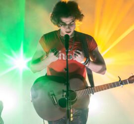 mehro performs at Subterranean in Chicago on Feb. 22, 2024.