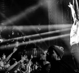 Beartooth performs at the Riviera Theatre in Chicago on March 8, 2024.