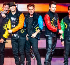 New Kids on the Block perform at Credit 1 Amphitheatre in Tinley Park on June 15, 2024.
