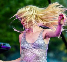 Carly Rae Jepsen performs at the Pitchfork Music Festival in Chicago on July 20, 2024.