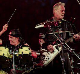 Metallica performs at Soldier Field in Chicago on Aug. 9, 2024.