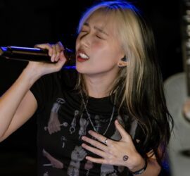 Hannah Bahng performs at Subterranean in Chicago on Dec. 7, 2024.