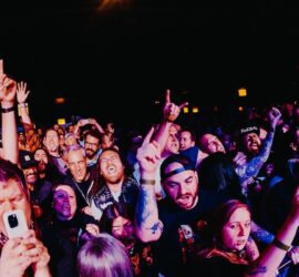 The Lawrence Arms perform at Metro on Dec. 6, 2024.