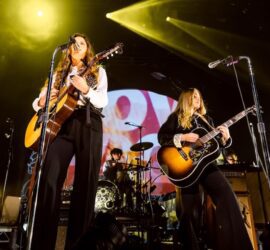 Aly & AJ perform at The Salt Shed in Chicago on Oct. 10, 2025.