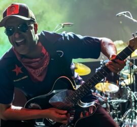 Tom Morello and Friends perform at The Vic Theatre in Chicago on Nov. 14, 2025.