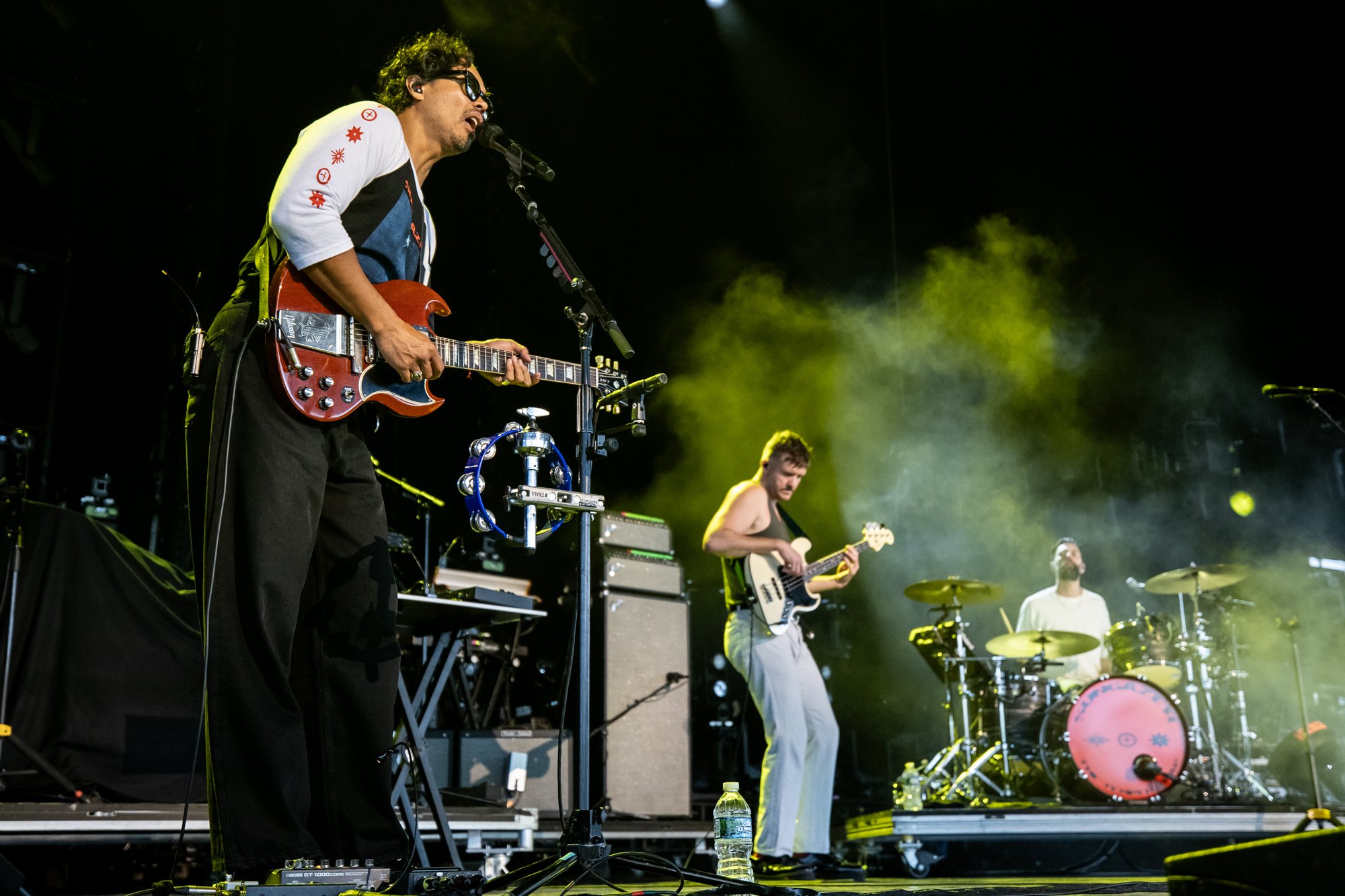 The Temper Trap performs at Credit Union 1 Amphitheatre in Tinley Park on July 11, 2026.